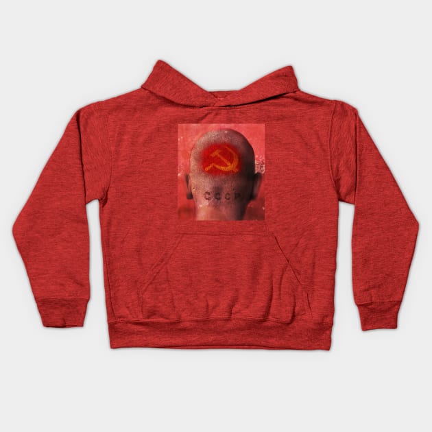 USSR Kids Hoodie by RuslanKadievArt